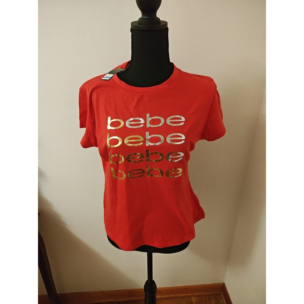 NWT Bebe Shirt Red XL